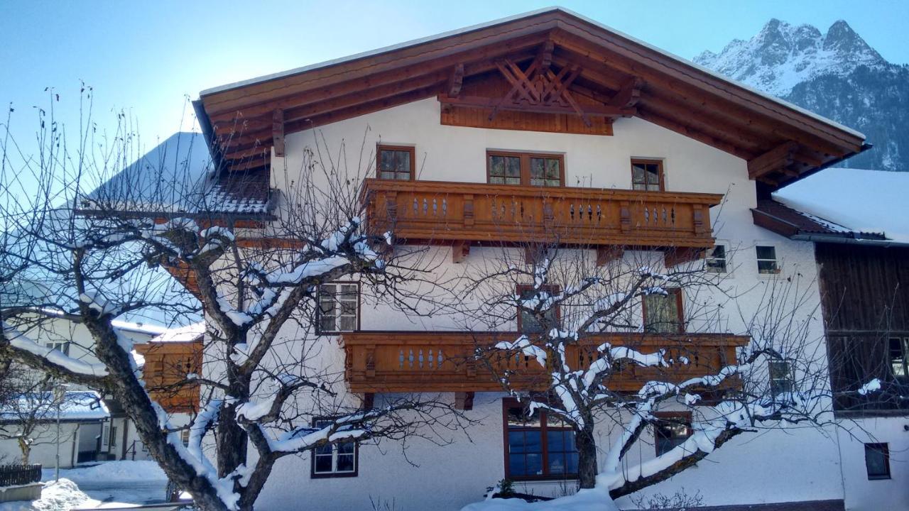 Gaestehaus Schoepf Elsa Längenfeld Exteriér fotografie