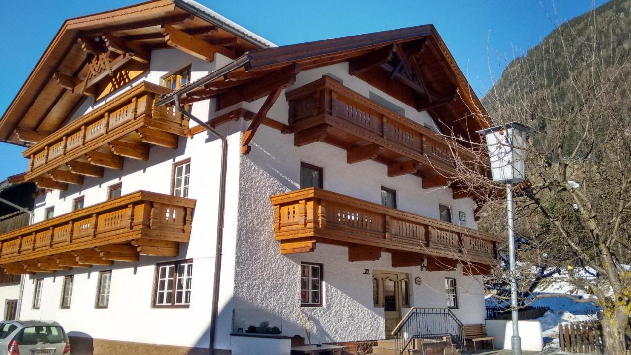 Gaestehaus Schoepf Elsa Längenfeld Exteriér fotografie